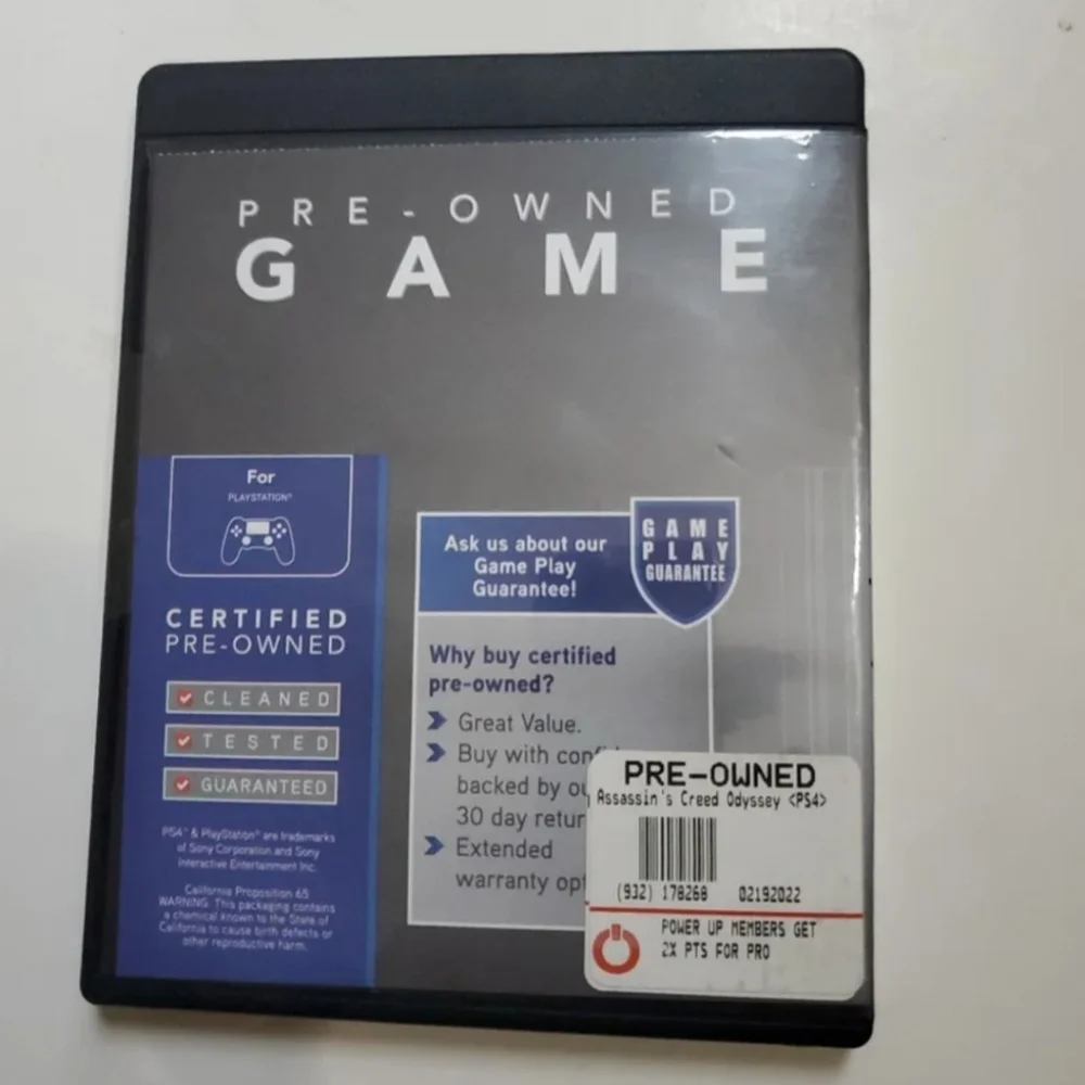 Playstation 4 Assassin's Creed Odyssey-Used